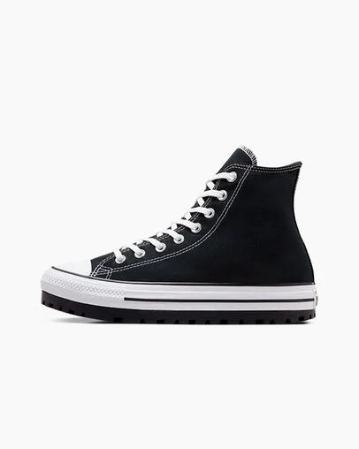 Black / White Converse Chuck Taylor All Star City Trek Men Sneakers UK | C-37260849