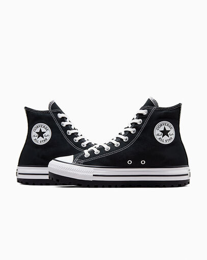 Black / White Converse Chuck Taylor All Star City Trek Men Sneakers UK | C-37260849