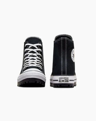 Black / White Converse Chuck Taylor All Star City Trek Men Sneakers UK | C-37260849