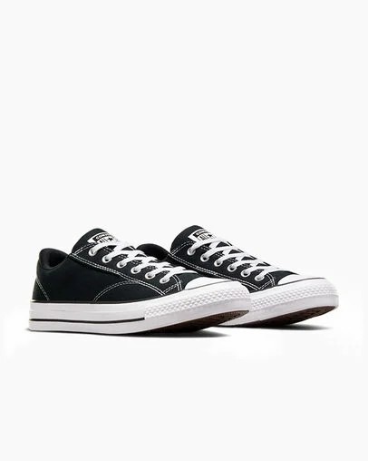 Black / White Converse Chuck Taylor All Star Malden Street Women Tennis Shoes UK | C-87254969