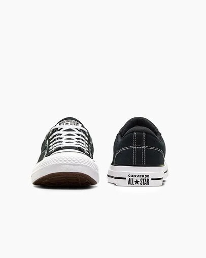 Black / White Converse Chuck Taylor All Star Malden Street Women Tennis Shoes UK | C-87254969