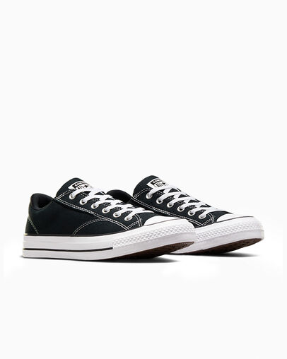 Black / White Converse Chuck Taylor All Star Malden Street Men Tennis Shoes UK | C-59840219