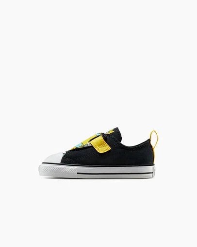 Black / Yellow / Red Converse Converse x Transformers Chuck Taylor All Star Kids' Sneakers UK | C-46719309