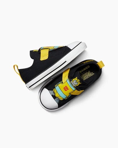 Black / Yellow / Red Converse Converse x Transformers Chuck Taylor All Star Kids' Sneakers UK | C-46719309