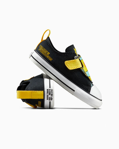 Black / Yellow / Red Converse Converse x Transformers Chuck Taylor All Star Kids' Sneakers UK | C-46719309