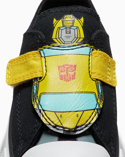 Black / Yellow / Red Converse Converse x Transformers Chuck Taylor All Star Kids' Sneakers UK | C-46719309