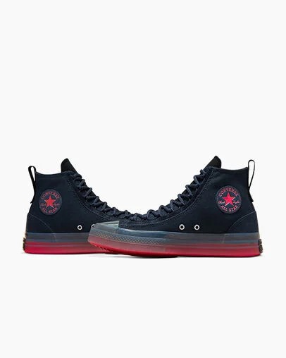 Blue / Black / Red Converse Chuck Taylor All Star CX EXP2 Men Sneakers UK | C-16482309