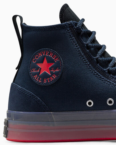 Blue / Black / Red Converse Chuck Taylor All Star CX EXP2 Men Sneakers UK | C-16482309