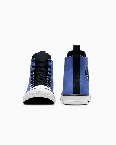 Blue / Black / White Converse Chuck Taylor All Star Vintage Athletic Men Sneakers UK | C-59672849