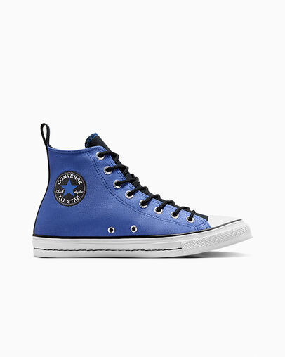 Blue / Black / White Converse Chuck Taylor All Star Vintage Athletic Men Sneakers UK | C-59672849