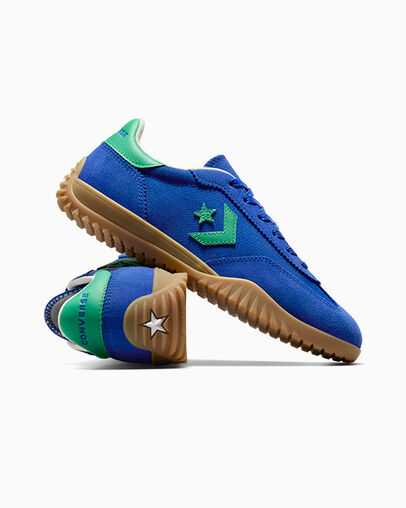 Blue / Green Converse Run Star Men Trainers UK | C-64750139