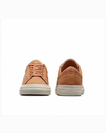 Brown Converse One Star Pro Women Skate Shoes UK | C-34981259