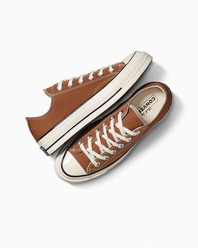 Brown / Black Converse Chuck 70 Seasonal Women Tennis Shoes UK | C-94653109