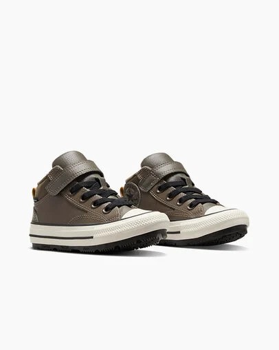 Brown / Black Converse Chuck Taylor All Star Malden Street Kids' Boots UK | C-52468099