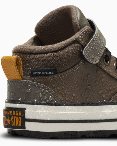 Brown / Black Converse Chuck Taylor All Star Malden Street Kids' Boots UK | C-52468099