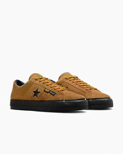 Brown / Black Converse Converse x IRAK NYC One Star Pro Men Tennis Shoes UK | C-64753829