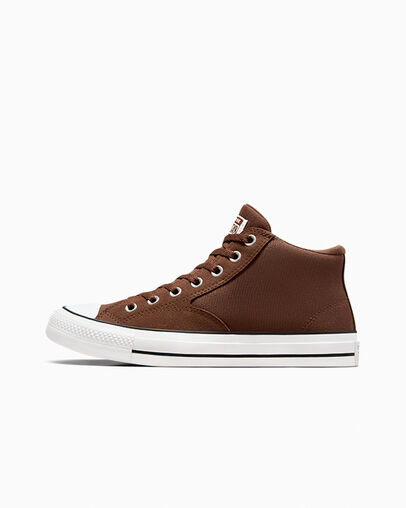 Brown / Brown / White Converse Chuck Taylor All Star Malden Street Women Boots UK | C-48310299