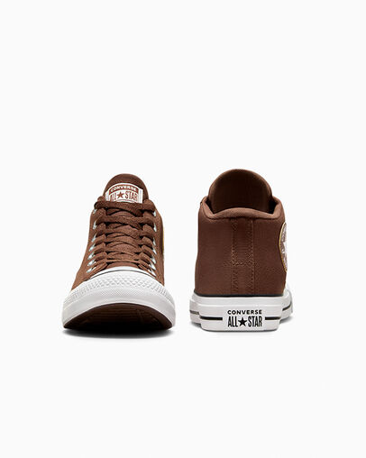 Brown / Brown / White Converse Chuck Taylor All Star Malden Street Women Boots UK | C-48310299