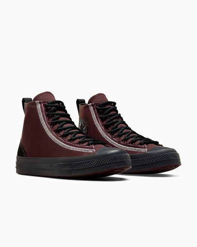 Burgundy / Black / White Converse Chuck Taylor All Star CX EXP2 Men Sneakers UK | C-26403179