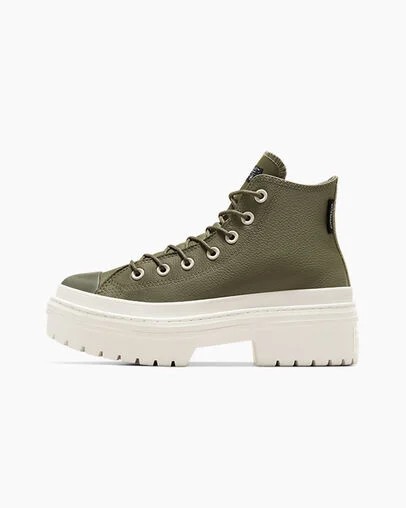 Dark Green / Black Converse Chuck Taylor All Star Lugged Heel Platform Waterproof Women Boots UK | C-45629089