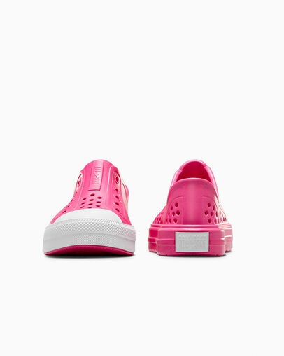 Fuchsia / Fuchsia Converse Chuck Taylor All Star Play Lite CX Kids' Sneakers UK | C-21587499