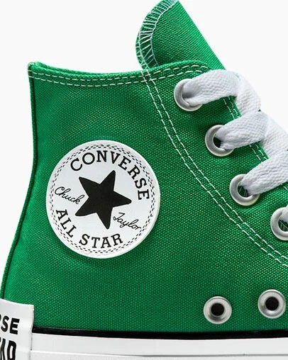 Green / White / Black Converse Chuck Taylor All Star Sketch Kids' Sneakers UK | C-07621959