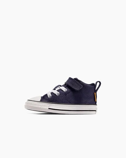 Grey Purple / White Converse Chuck Taylor All Star Malden Street Kids' Canvas Shoes UK | C-98125349