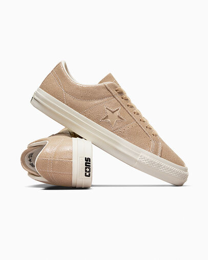 Khaki Converse CONS One Star Pro Snake Suede Men Skate Shoes UK | C-63149759