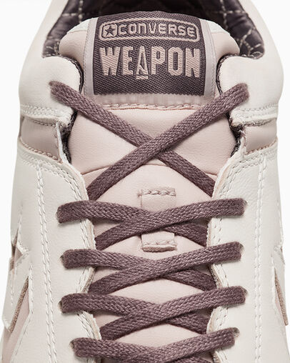 Khaki Grey / Purple Converse Converse x A Ma Manière Weapon Men Basketball Shoes UK | C-90782149