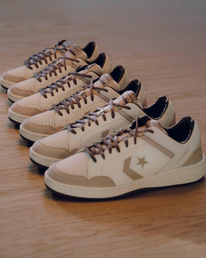 Khaki Grey / Purple Converse Converse x A Ma Manière Weapon Men Basketball Shoes UK | C-90782149