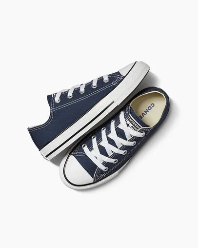 Navy Converse Chuck Taylor All Star Classic Kids' Sneakers UK | C-71532099