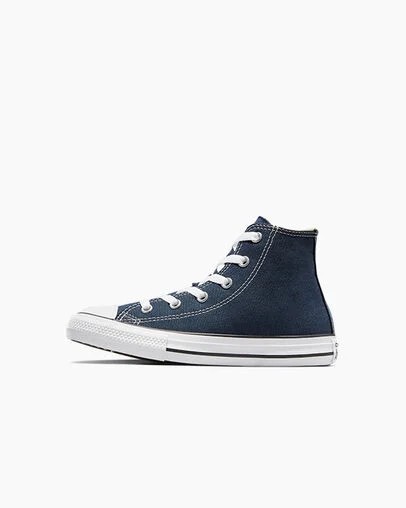 Navy Converse Chuck Taylor All Star Classic Kids' Sneakers UK | C-39126709