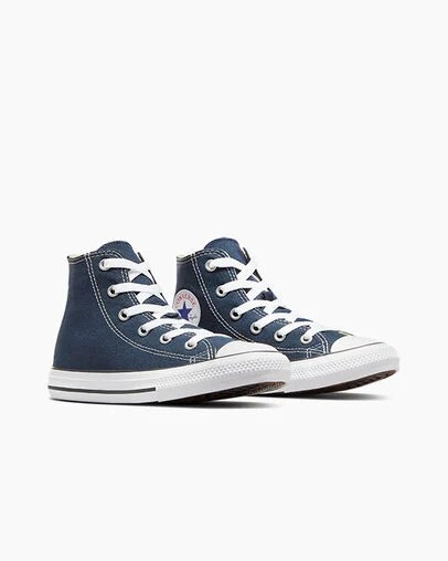 Navy Converse Chuck Taylor All Star Classic Kids' Sneakers UK | C-39126709