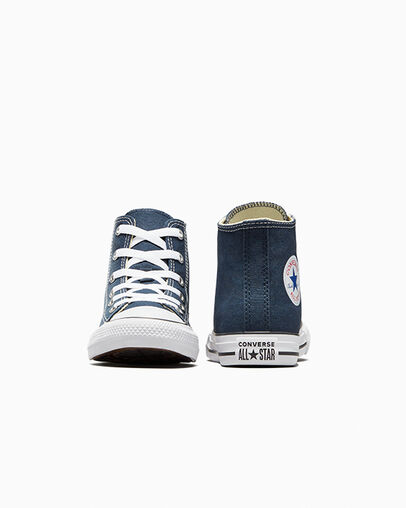 Navy Converse Chuck Taylor All Star Classic Kids' Sneakers UK | C-39126709