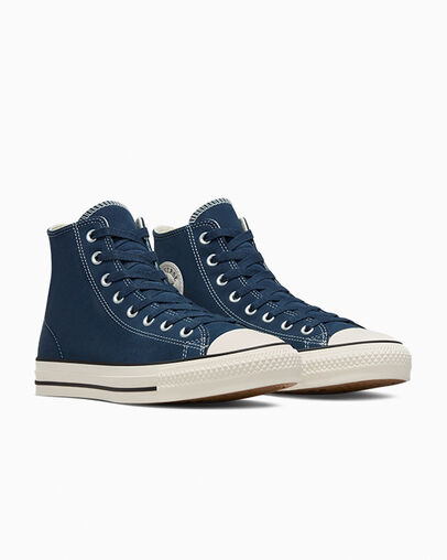 Navy / Black Converse Chuck Taylor All Star Pro Suede Women Skate Shoes UK | C-82973019