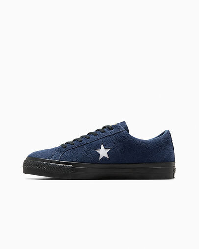 Navy / Black / Yellow Converse Converse x IRAK NYC One Star Pro Men Skate Shoes UK | C-63049279