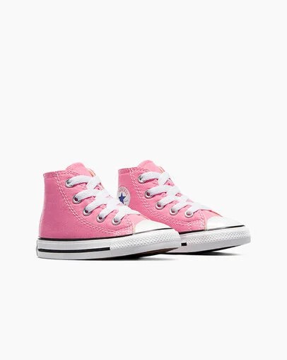 Pink Converse Chuck Taylor All Star Classic Kids' Sneakers UK | C-23587199