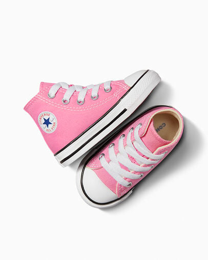 Pink Converse Chuck Taylor All Star Classic Kids' Sneakers UK | C-23587199