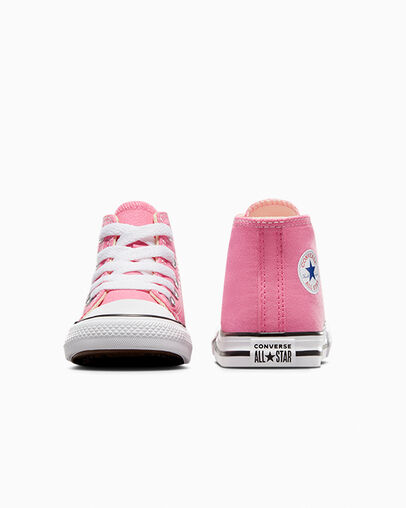 Pink Converse Chuck Taylor All Star Classic Kids' Sneakers UK | C-23587199