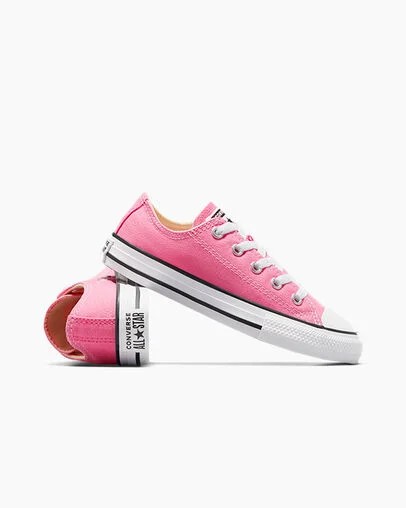 Pink Converse Chuck Taylor All Star Classic Kids' Sneakers UK | C-60953179