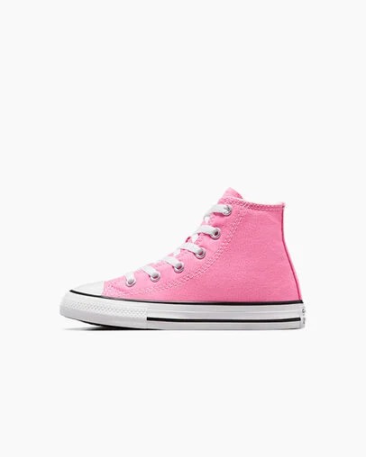 Pink Converse Chuck Taylor All Star Classic Kids' Sneakers UK | C-48705969