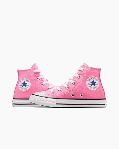 Pink Converse Chuck Taylor All Star Classic Kids' Sneakers UK | C-48705969