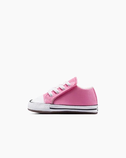 Pink / Beige White Converse Chuck Taylor All Star Cribster Kids' Canvas Shoes UK | C-07829549