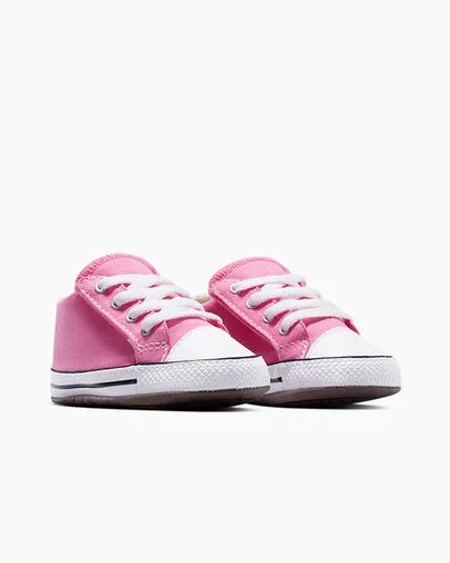 Pink / Beige White Converse Chuck Taylor All Star Cribster Kids' Canvas Shoes UK | C-07829549