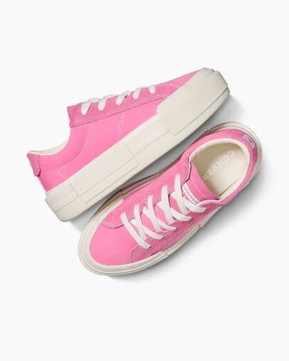 Pink / White Converse Cruise Women Tennis Shoes UK | C-31492869