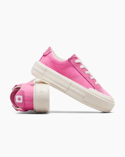 Pink / White Converse Cruise Women Tennis Shoes UK | C-31492869