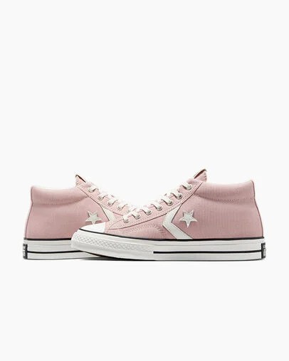 Pink / White Converse Star Player 76 Women Boots UK | C-29708139