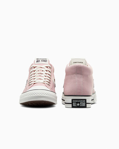 Pink / White Converse Star Player 76 Women Boots UK | C-29708139