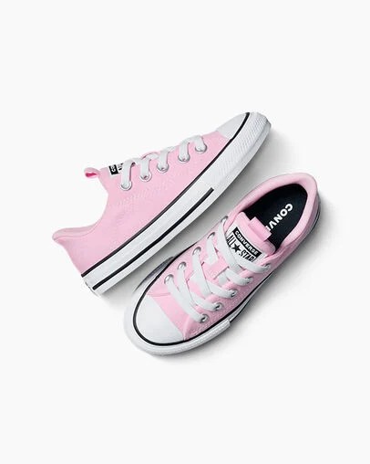 Pink / White / Black Converse Chuck Taylor All Star Rave Kids' Sneakers UK | C-30147259