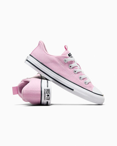 Pink / White / Black Converse Chuck Taylor All Star Rave Kids' Sneakers UK | C-30147259